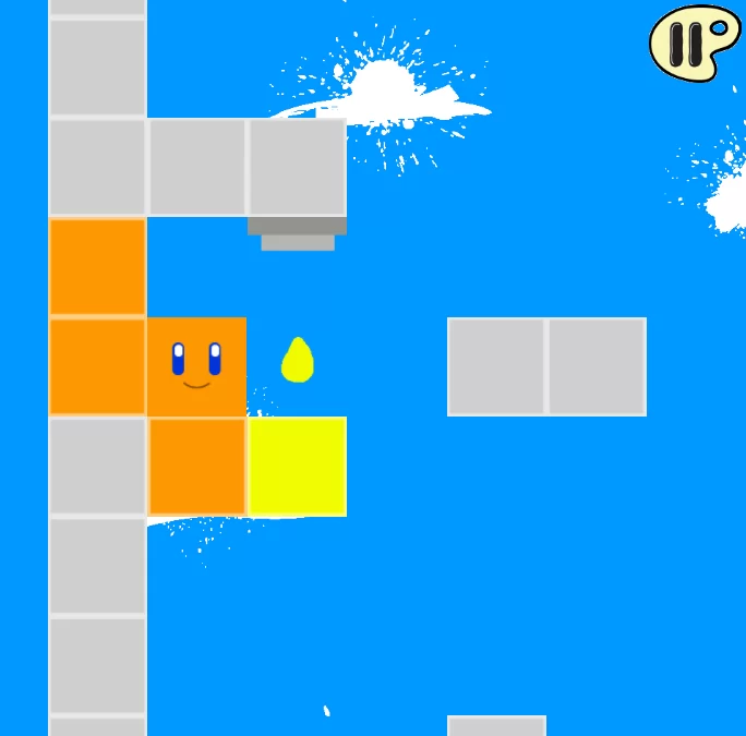 Juego de plataforma y acertijos de colores